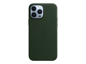 Apple iPhone 13 Pro Max Leather Case with MagSafe - Sequoia Green i gruppen SMARTPHONE & SURFPLATTOR / Mobilskydd / Apple / iPhone 13 Pro Max / Skal hos TP E-commerce Nordic AB (C21064)