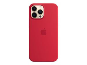 Apple iPhone 13 Pro Max Silicone Case with MagSafe  Red i gruppen SMARTPHONE & SURFPLATTOR / Mobilskydd / Apple / iPhone 13 Pro Max / Skal hos TP E-commerce Nordic AB (C21074)