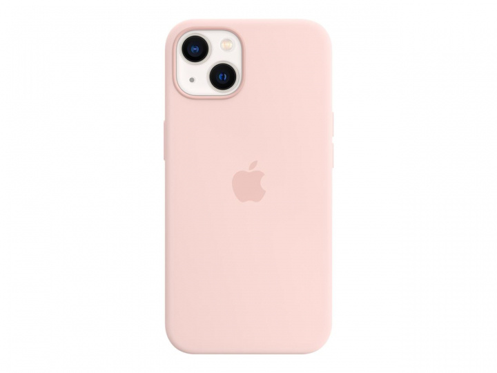 Apple iPhone 13 Silicone Case with MagSafe  Chalk Pink i gruppen SMARTPHONE & SURFPLATTOR / Mobilskydd / Apple / iPhone 13 / Skal hos TP E-commerce Nordic AB (C21084)