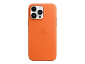 Apple iPhone 14 Pro Max Leather Case with MagSafe - Orange i gruppen SMARTPHONE & SURFPLATTOR / Mobilskydd / Apple / iPhone 14 hos TP E-commerce Nordic AB (C21205)