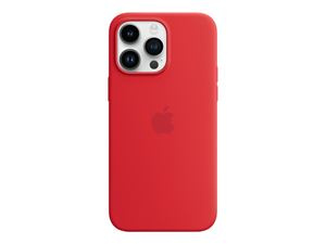 Apple iPhone 14 Pro Max Silicone Case with MagSafe - Red i gruppen SMARTPHONE & SURFPLATTOR / Mobilskydd / Apple / iPhone 14 hos TP E-commerce Nordic AB (C21211)