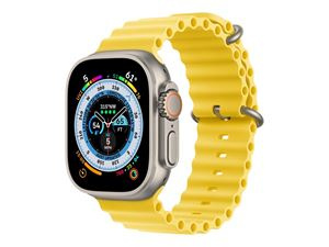 Apple Watch Ultra GPS + Cell 49mm Yellow Ocean Band i gruppen SPORT, FRITID & HOBBY / Smartwatch & Aktivitetsarmband / Smartwatches hos TP E-commerce Nordic AB (C21378)