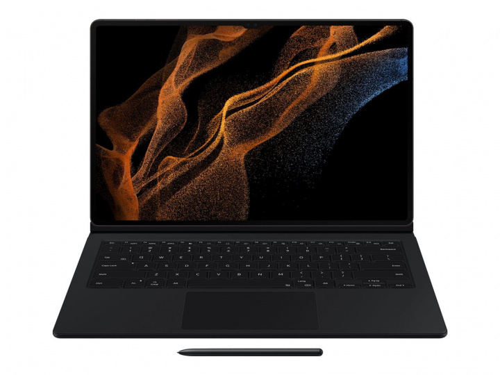 Samsung Book Cover Keyboard Galaxy Tab S8 Ultra Black i gruppen SMARTPHONE & SURFPLATTOR / Surfplattor skydd / Samsung-surfplattor hos TP E-commerce Nordic AB (C21602)