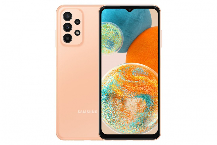 Samsung Galaxy A23 5G 64Gb Orange i gruppen SMARTPHONE & SURFPLATTOR / Mobiltelefoner & smartphones hos TP E-commerce Nordic AB (C21647)
