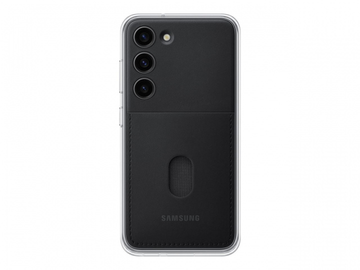 Samsung Galaxy S23 Frame Cover Black i gruppen SMARTPHONE & SURFPLATTOR / Mobilskydd / Samsung hos TP E-commerce Nordic AB (C21705)