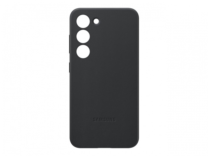 Samsung Galaxy S23 Leather Case Black i gruppen SMARTPHONE & SURFPLATTOR / Mobilskydd / Samsung hos TP E-commerce Nordic AB (C21707)