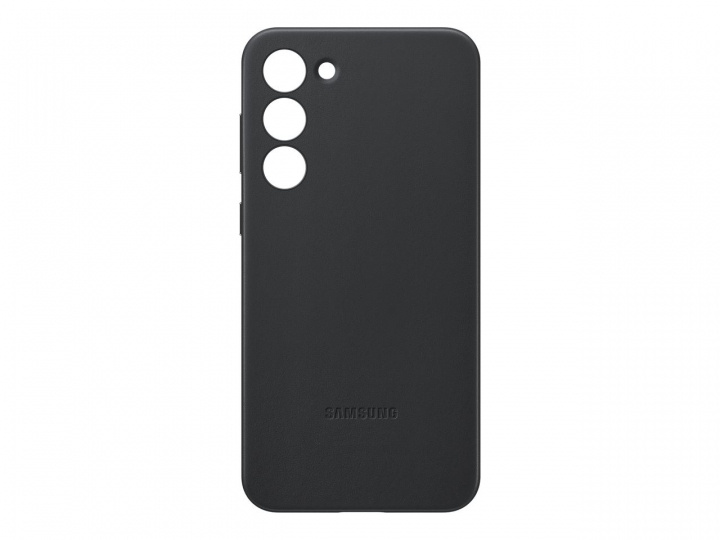 Samsung Galaxy S23 Plus Leather Case Black i gruppen SMARTPHONE & SURFPLATTOR / Mobilskydd / Samsung hos TP E-commerce Nordic AB (C21714)