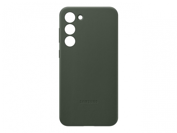 Samsung Galaxy S23 Plus Leather Case Green i gruppen SMARTPHONE & SURFPLATTOR / Mobilskydd / Samsung hos TP E-commerce Nordic AB (C21716)