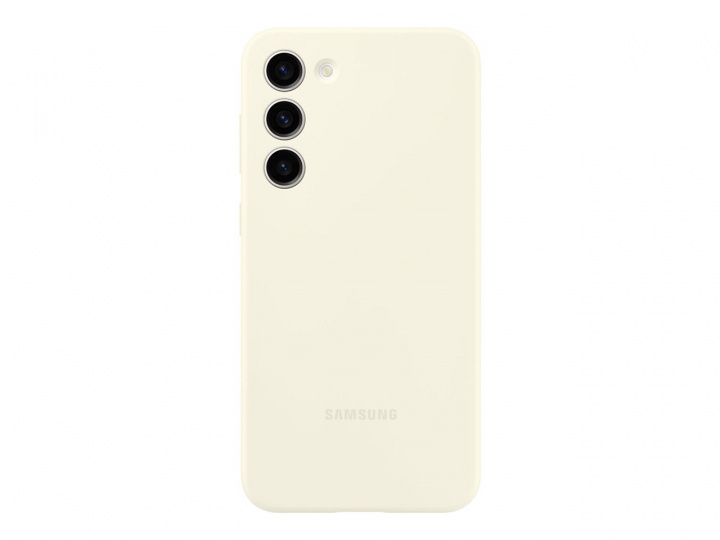 Samsung Galaxy S23 Plus Silicone Case Cream i gruppen SMARTPHONE & SURFPLATTOR / Mobilskydd / Samsung hos TP E-commerce Nordic AB (C21718)