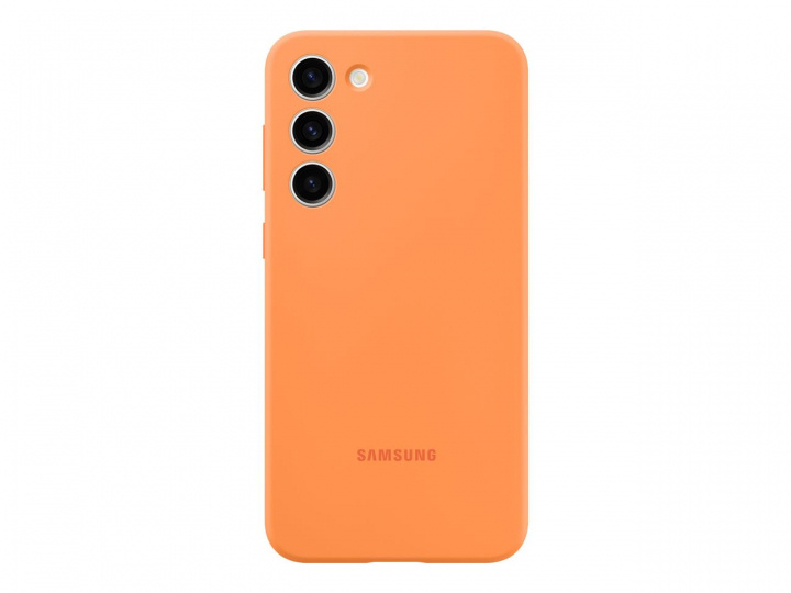 Samsung Galaxy S23 Plus Silicone Case Orange i gruppen SMARTPHONE & SURFPLATTOR / Mobilskydd / Samsung hos TP E-commerce Nordic AB (C21722)
