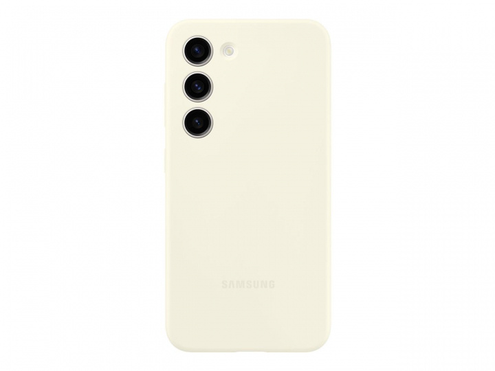 Samsung Galaxy S23 Silicone Cover Cream i gruppen SMARTPHONE & SURFPLATTOR / Mobilskydd / Samsung hos TP E-commerce Nordic AB (C21730)