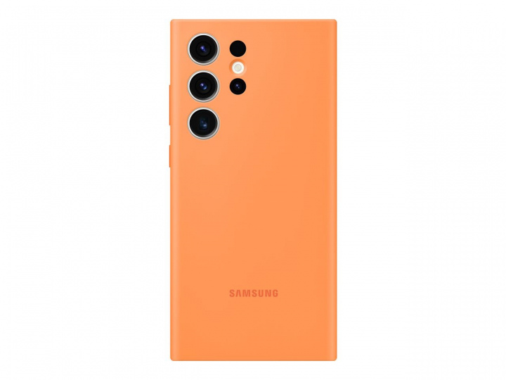 Samsung Galaxy S23 Ultra Silicone Case Orange i gruppen SMARTPHONE & SURFPLATTOR / Mobilskydd / Samsung hos TP E-commerce Nordic AB (C21767)
