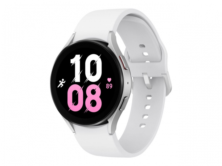 Samsung GALAXY WATCH 5 4G 44 MM Silver i gruppen SPORT, FRITID & HOBBY / Smartwatch & Aktivitetsarmband / Smartwatches hos TP E-commerce Nordic AB (C21829)