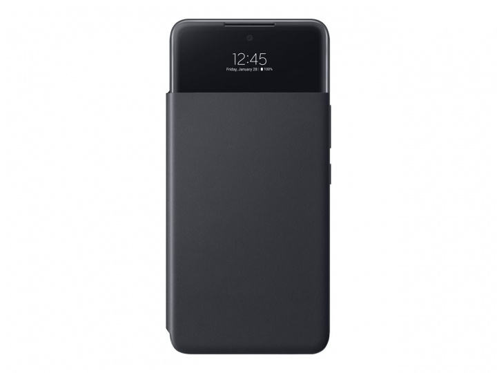Samsung S-View Wallet Cover - Plånboksväska till Samsung Galaxy A53, Svart i gruppen SMARTPHONE & SURFPLATTOR / Mobilskydd / Samsung hos TP E-commerce Nordic AB (C21890)