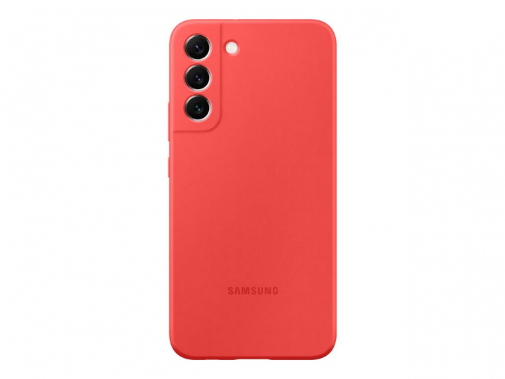 Samsung Silicone Cover - Mobilskydd till Samsung Galaxy S22 Plus, Coral i gruppen SMARTPHONE & SURFPLATTOR / Mobilskydd / Samsung hos TP E-commerce Nordic AB (C21911)