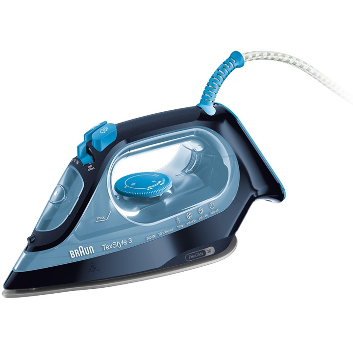 Braun Ångstrykjärn SI3050BL TexStyle 3 i gruppen HEM, HUSHÅLL & TRÄDGÅRD / Klädvård / Strykjärn hos TP E-commerce Nordic AB (C22071)