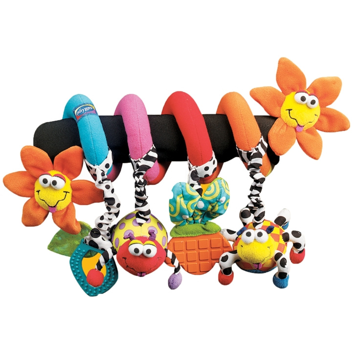 Playgro Amazing Garden Twirly whirly i gruppen LEKSAKER, BARN- & BABYPRODUKTER / Barnvagnar & Tillbehör / Barnvagnsleksaker hos TP E-commerce Nordic AB (C22075)