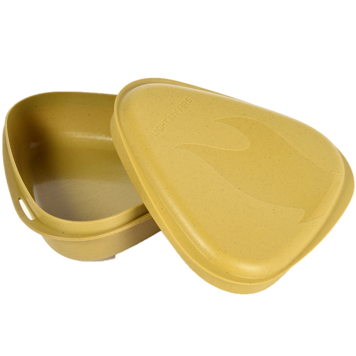 Light My Fire Bowl´nLid Lunchlåda Musty Yellow i gruppen HEM, HUSHÅLL & TRÄDGÅRD / Köksredskap / Lunchlådor & Matbehållare hos TP E-commerce Nordic AB (C22131)
