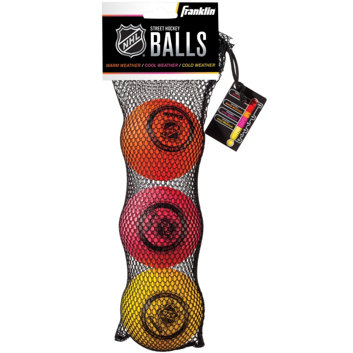 SportMe NHL Streethockey Boll 3 pack i gruppen LEKSAKER, BARN- & BABYPRODUKTER / Uteleksaker / Sport & Spel hos TP E-commerce Nordic AB (C22151)