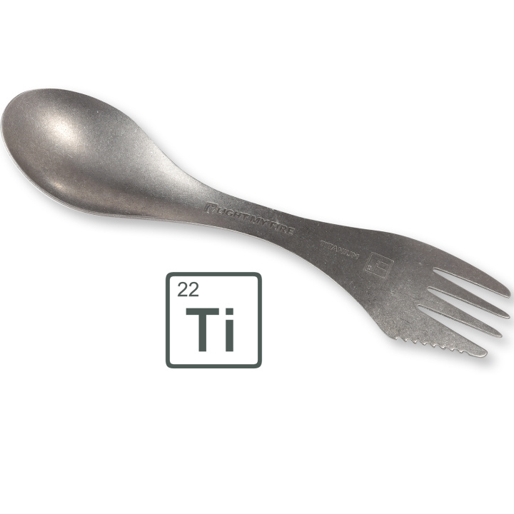 Light My Fire Spork Titanium Made in Sweden i gruppen SPORT, FRITID & HOBBY / Friluftsliv / Matlagning utomhus hos TP E-commerce Nordic AB (C22152)