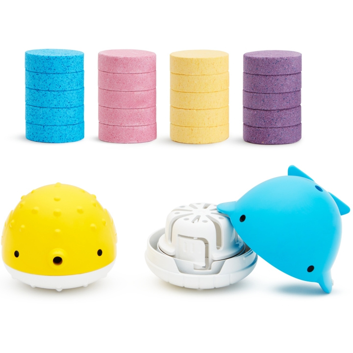 Munchkin Colour Buddies & 20 pack Bath bombs i gruppen SKÖNHET & HÄLSA / Hudvård / Kroppsvård / Bad & Duschcreme hos TP E-commerce Nordic AB (C22158)