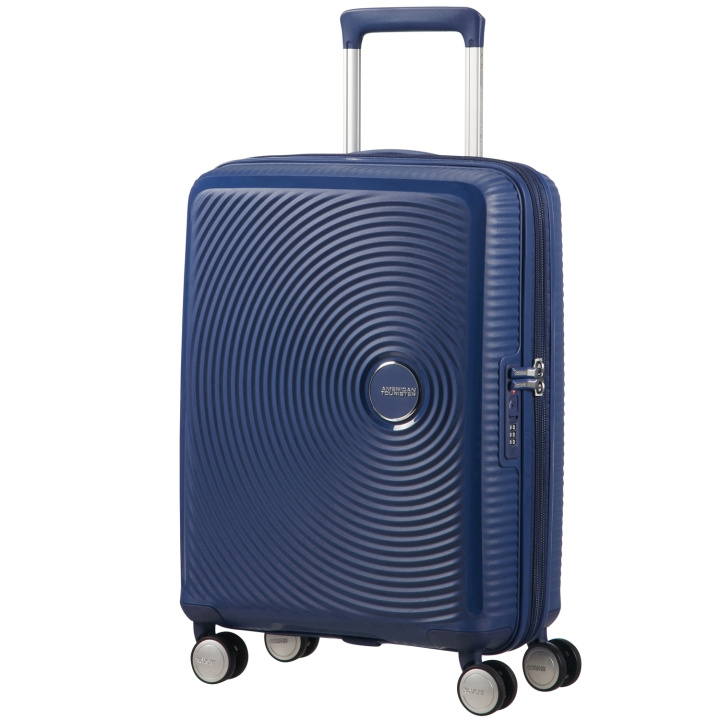 American Tourister Soundbox Kabinväska Exp. 55 Midnight Navy i gruppen SPORT, FRITID & HOBBY / Resetillbehör / Resväskor hos TP E-commerce Nordic AB (C22187)