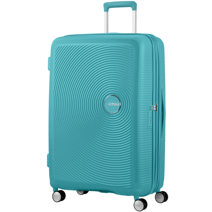 American Tourister Soundbox Resväska 77 Exp. Turquoise Tonic i gruppen SPORT, FRITID & HOBBY / Resetillbehör / Resväskor hos TP E-commerce Nordic AB (C22192)