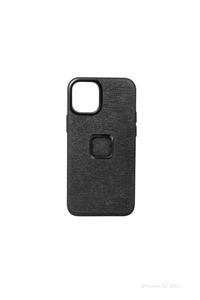 Peak Design Everyday Fabric Case iPhone 12 Mini - Charcoal i gruppen SMARTPHONE & SURFPLATTOR / Mobilskydd / Apple / iPhone 12 Mini / Skal hos TP E-commerce Nordic AB (C22286)