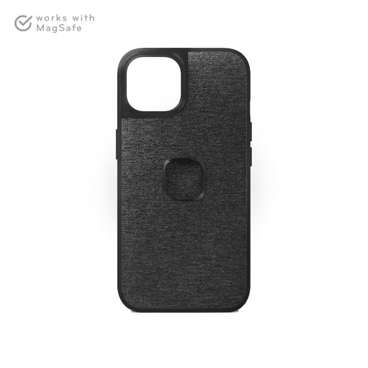 Peak Design Fabric Case iPhone 11 - Charcoal i gruppen SMARTPHONE & SURFPLATTOR / Mobilskydd / Apple / iPhone 11 / Skal hos TP E-commerce Nordic AB (C22313)