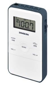 Sangean DT-140 Fickradio inkl. Hörlurar, Vit/Blå i gruppen HEMELEKTRONIK / Ljud & Bild / Hemmabio, HiFi & Bärbart / Radio & Väckarklockor / Radio hos TP E-commerce Nordic AB (C22363)