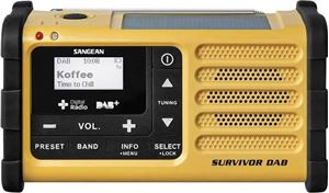 Sangean Survivor MMR88DAB - Vevradio med DAB+ och FM-radio i gruppen HEMELEKTRONIK / Ljud & Bild / Hemmabio, HiFi & Bärbart / Radio & Väckarklockor / Radio hos TP E-commerce Nordic AB (C22368)