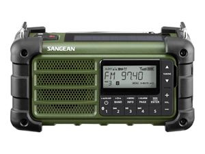 Sangean MMR99 - Multifunktionell Vevradio med AM/FM-RBDS/Bluetooth, Grön i gruppen HEMELEKTRONIK / Ljud & Bild / Hemmabio, HiFi & Bärbart / Radio & Väckarklockor / Radio hos TP E-commerce Nordic AB (C22371)