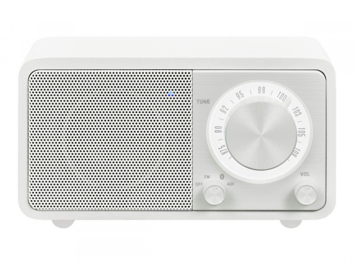 Sangean WR7 - Miniradio, Vit i gruppen HEMELEKTRONIK / Ljud & Bild / Hemmabio, HiFi & Bärbart / Radio & Väckarklockor / Radio hos TP E-commerce Nordic AB (C22389)