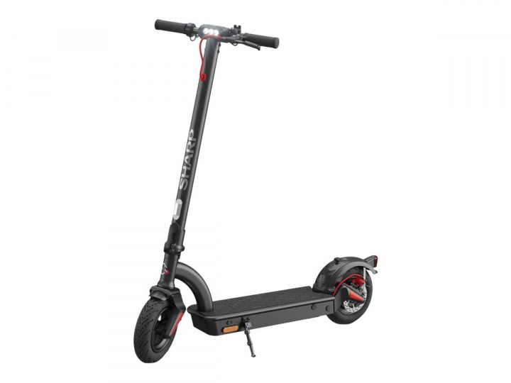 Sharp EM-KS2AEU-B - Elskoter med inbyggd display, dubbel bakfjädring och appkontroll i gruppen SPORT, FRITID & HOBBY / Transport / Elscooter hos TP E-commerce Nordic AB (C22391)