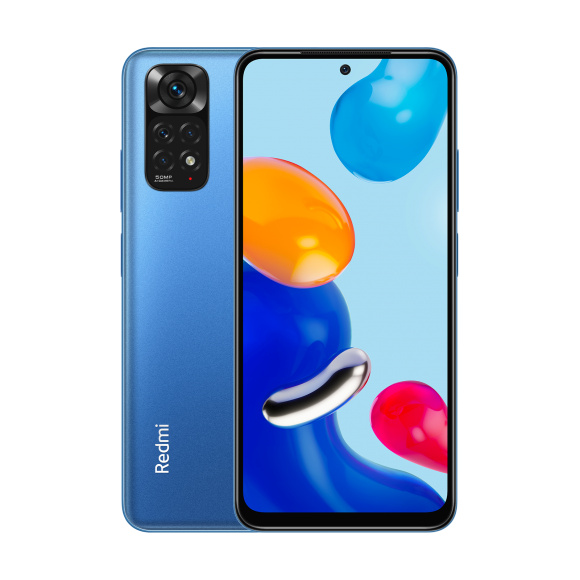 Xiaomi Redmi Note 11 4+ 128GB, Twilight Blue i gruppen SMARTPHONE & SURFPLATTOR / Mobiltelefoner & smartphones hos TP E-commerce Nordic AB (C22413)