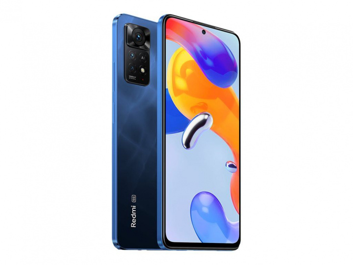 Xiaomi Redmi Note 11 Pro 5G 6Gb/128Gb, Atlantic Blue i gruppen SMARTPHONE & SURFPLATTOR / Mobiltelefoner & smartphones hos TP E-commerce Nordic AB (C22414)