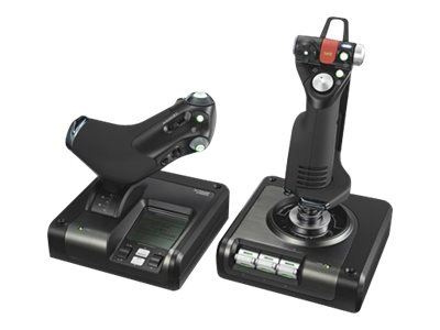 Logitech LOGITECH G SAITEK X52 PRO i gruppen DATORER & KRINGUTRUSTNING / Gaming / Gaming-rattar & Joysticks hos TP E-commerce Nordic AB (C22472)