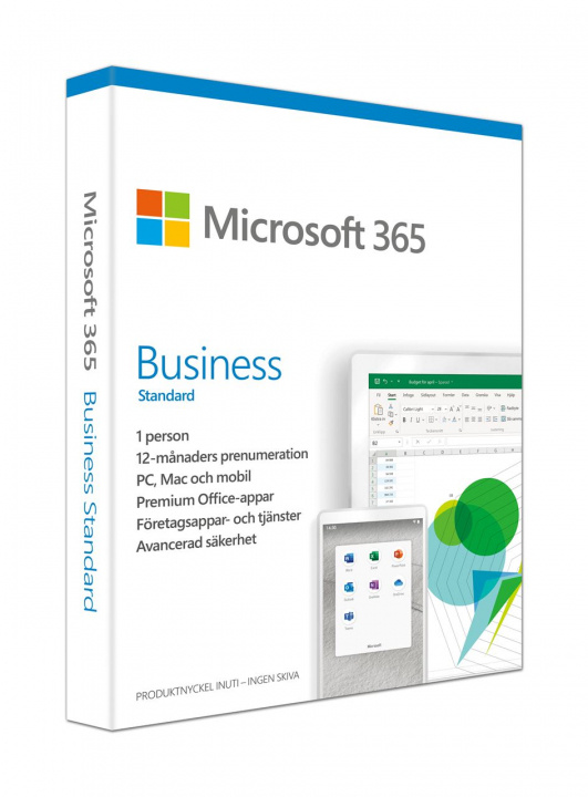 Microsoft Microsoft 365 Business Standard inkl. Teams Svensk 1anv 1år i gruppen DATORER & KRINGUTRUSTNING / Datortillbehör / Programvaror hos TP E-commerce Nordic AB (C22504)