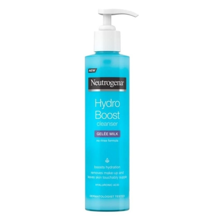 Neutrogena Hydro Boost Gelée Milk Cleanser 200 ml i gruppen SKÖNHET & HÄLSA / Hudvård / Ansiktsvård / Rengöring hos TP E-commerce Nordic AB (C22604)