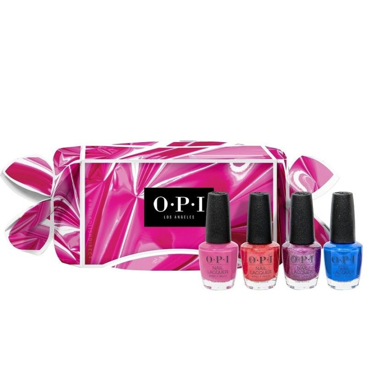 OPI Nail Lacquer Mini Cracker Gift Set i gruppen SKÖNHET & HÄLSA / Manikyr/Pedikyr / Nagellack hos TP E-commerce Nordic AB (C22605)