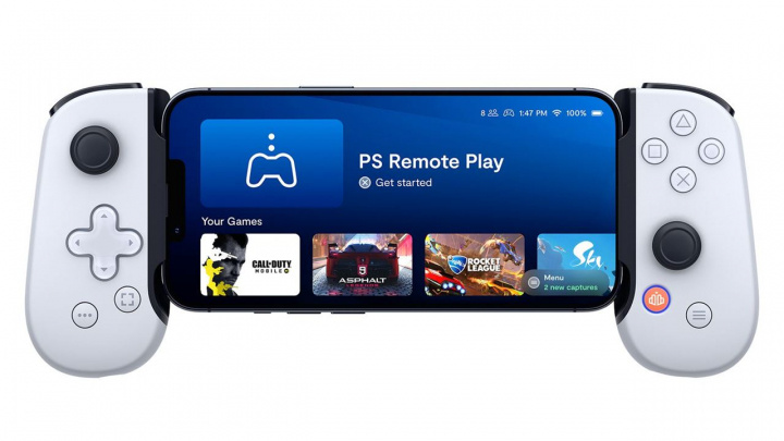 Backbone Backbone Playstation Edition iPhone Lightning Vit i gruppen SMARTPHONE & SURFPLATTOR / Övriga tillbehör / Övrigt hos TP E-commerce Nordic AB (C22628)