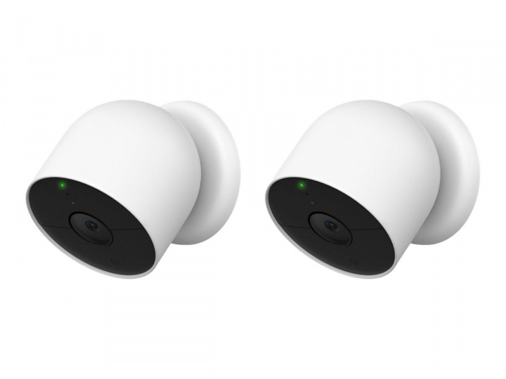 Google Nest Cam 2PK (outdoor or indoor, battery) i gruppen HEM, HUSHÅLL & TRÄDGÅRD / Smarta hem / Smarta hem-system hos TP E-commerce Nordic AB (C22697)