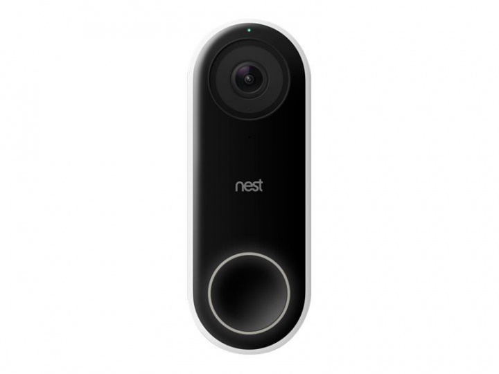 Google Nest Hello Video Doorbell - Black/White i gruppen HEM, HUSHÅLL & TRÄDGÅRD / Smarta hem / Smarta dörrklockor hos TP E-commerce Nordic AB (C22703)