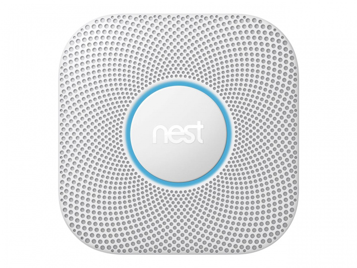 Google Nest Protect 2nd Generation Battery - White i gruppen HEM, HUSHÅLL & TRÄDGÅRD / Larm & Säkerhet / Brand, rök, gas / Brandvarnare hos TP E-commerce Nordic AB (C22708)