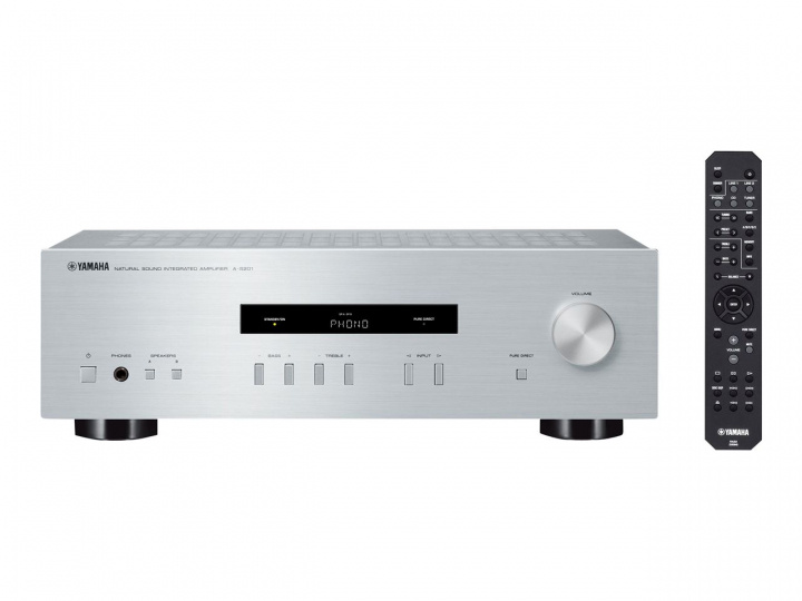 Yamaha AS201SI2 - Hifi Förstärkare, Silver i gruppen HEMELEKTRONIK / Ljud & Bild / Hemmabio, HiFi & Bärbart / Förstärkare & Receiver hos TP E-commerce Nordic AB (C22788)