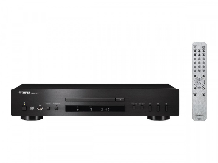 Yamaha CDS303BL - CD-Spelare, Svart i gruppen HEMELEKTRONIK / Ljud & Bild / Hemmabio, HiFi & Bärbart / Kompaktstereo & Skivspelare hos TP E-commerce Nordic AB (C22795)