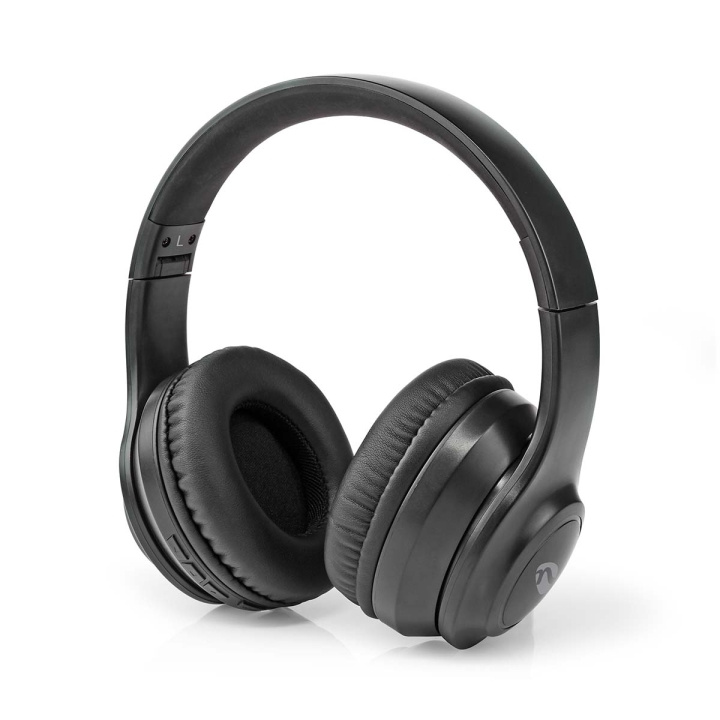 Nedis Trådlösa Over-Ear hörlurar | Maximal batteritid: 16 timmar | Inbygd mikrofon | Tryck på Kontroll | Stöd för röststyrning | Volymkontroll | Resväska ingår | Svart i gruppen HEMELEKTRONIK / Ljud & Bild / Hörlurar & Tillbehör / Hörlurar hos TP E-commerce Nordic AB (C22837)