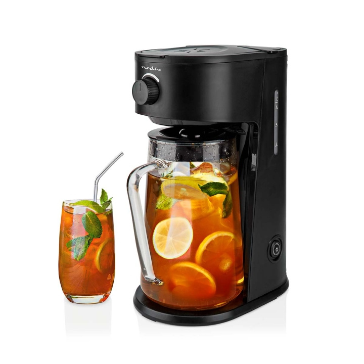 Nedis Iskaffe & Iste Maskinvara | Filtrera kaffe | 2.5 l | 6 Koppar | Svart i gruppen HEM, HUSHÅLL & TRÄDGÅRD / Hushållsmaskiner / Kaffemaskiner & Tillbehör / Kaffebryggare hos TP E-commerce Nordic AB (C22838)