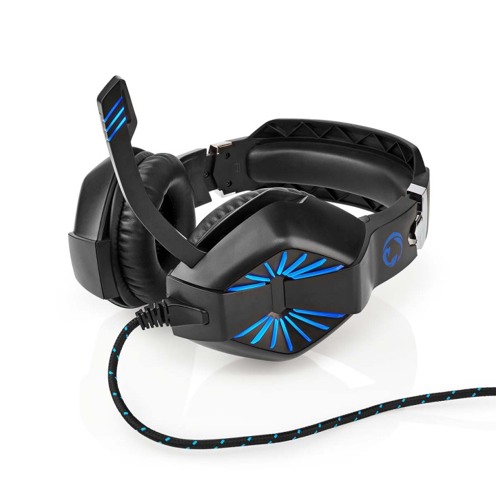 Gaming Headset | Over-Ear | Stereo | USB Type-A / 2x 3.5 mm | Vikbara Mikrofon | 2.20 m | LED i gruppen DATORER & KRINGUTRUSTNING / Gaming / Headset hos TP E-commerce Nordic AB (C22840)