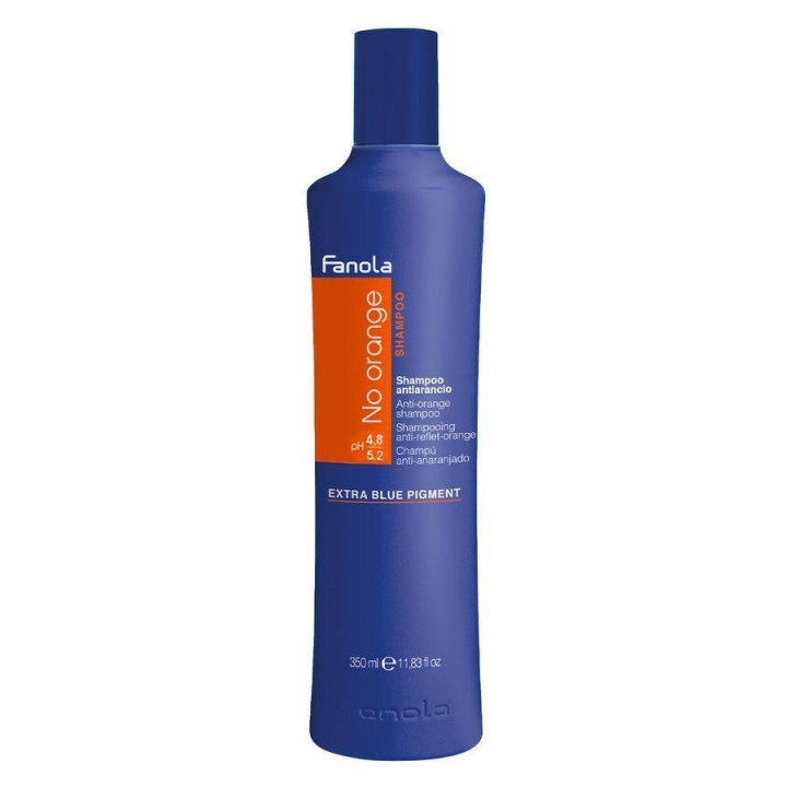 Fanola No Orange Shampoo 350ml i gruppen SKÖNHET & HÄLSA / Hår & Styling / Hårvårdsprodukter / Hårfärg / Silverschampo hos TP E-commerce Nordic AB (C22847)